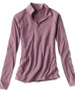 Orvis WOMEN'S Drirelease Quarter Zip Long Sleeve Off The Water