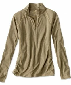 Orvis WOMEN'S Drirelease Quarter Zip Long Sleeve Off The Water