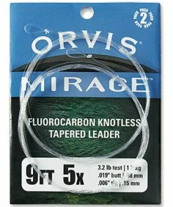 Leaders & Tippet Orvis Mirage Leaders 2PK