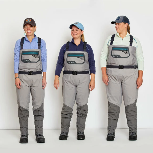 Off The Water Orvis Ultra Light Convertible Waders WOMEN'S 2 Off The Water Orvis Ultra Light Convertible Waders WOMEN'S