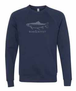 Rod & Rivet Off The Water Rod And Rivet Brook Trout Sweatshirt