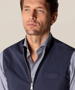 Eton Blue Wind Vest Off The Water