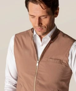 Eton Brown Wind Vest Off The Water