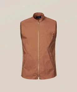 Eton Brown Wind Vest Off The Water