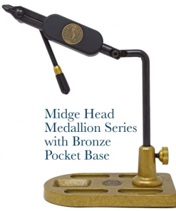 Rod & Rivet Vises Regal Medallion Vise With Bronze Pocket Base
