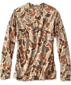 Orvis Drirelease Camo Long Sleeve Crew Off The Water