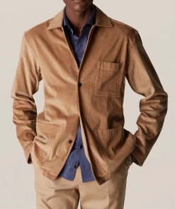 Off The Water Eton Cotton Corduroy Overshirt