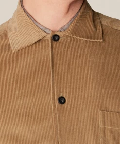 Off The Water Eton Cotton Corduroy Overshirt