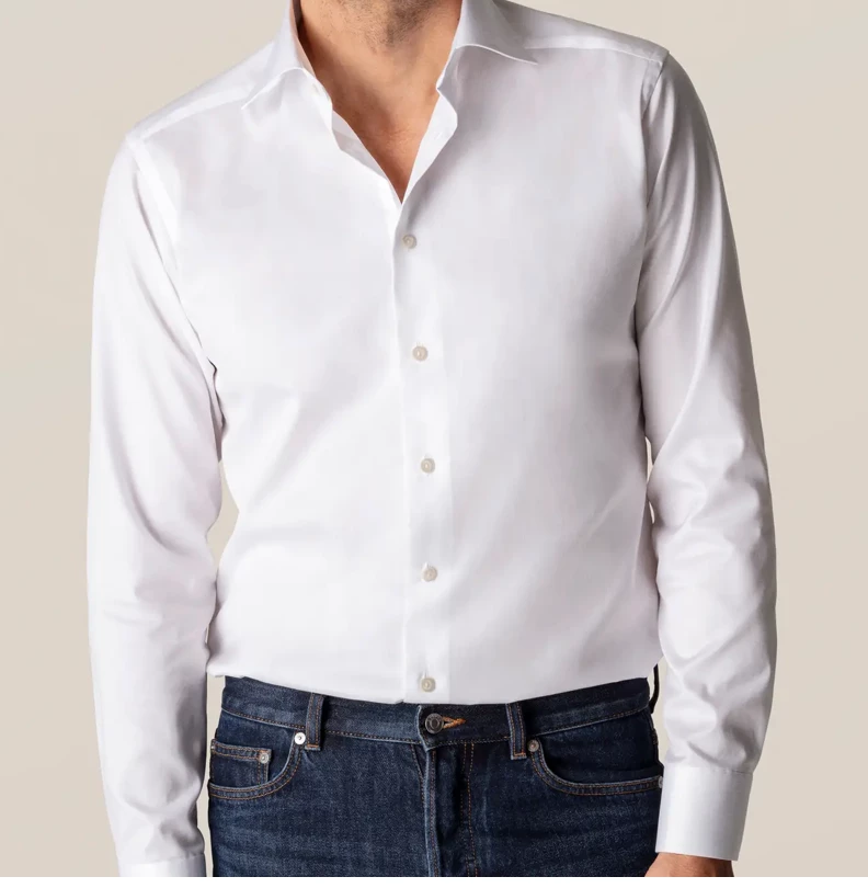 Eton Signature Twill Shirt Off The Water 2 Eton Signature Twill Shirt Off The Water
