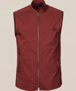 Eton Wind Vest In Red Off The Water