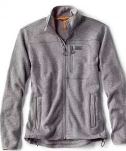 Rod & Rivet Off The Water Orvis Recycled Sweater Fleece Jacket