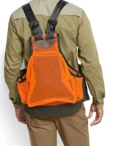 Orvis Waxed Cotton Strap Hunting Vest Off The Water