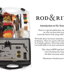 Rod & Rivet Fly Tying Vises And Tools Fly Tying Class