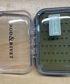 Rod And Rivet Accessories Double Sided Waterproof Silicon Fly Box Small