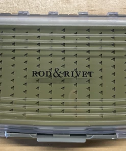 Rod And Rivet Double Sided Waterproof Fly Box Silicon 7.5in