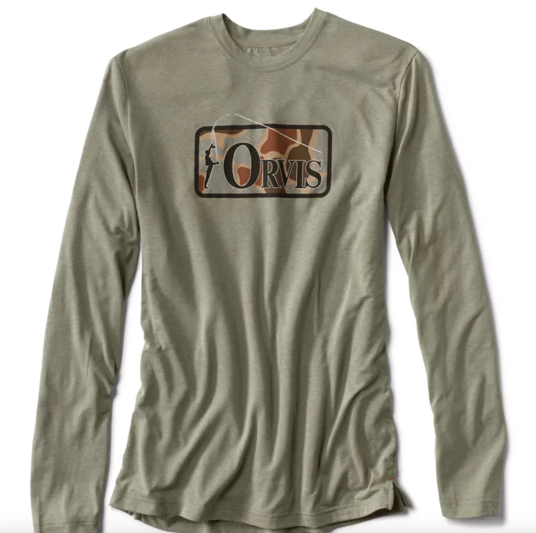 Orvis Drirelease Logo T Camo Off The Water 1 Orvis Drirelease Logo T Camo Off The Water
