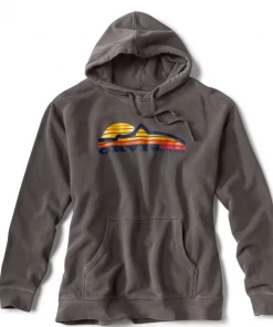Off The Water Orvis Logo Hoodie Grey