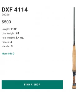 Douglas DXF ESN Rod Series