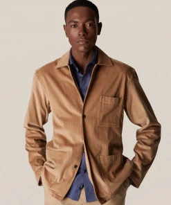 Eton Blue Long Sleeve Jersey Shirt