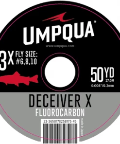Leaders & Tippet Umpqua Deciever X Fluorocarbon Tippet 50 YARD
