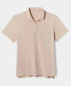 Billy Reid Pensacola Polo Blush Casual Shirts 7 Billy Reid Pensacola Polo Blush Casual Shirts