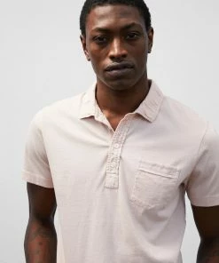 Billy Reid Pensacola Polo Blush Casual Shirts 6 Billy Reid Pensacola Polo Blush Casual Shirts